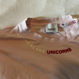 Burberry "Now I Believe That There Are Unicorns" Tee